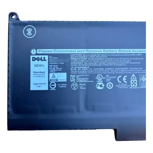 Bateria Dell Latitude 5300/5310/7300/7400 Type Mxv9v - 60wh