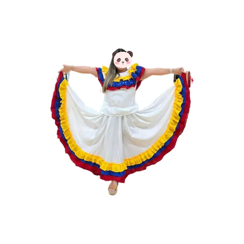 Traje De Joropo Falda Y Blusa Llanera
