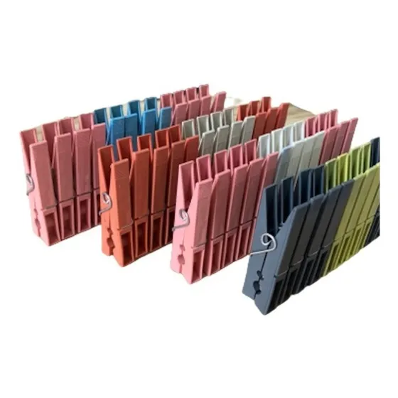 Broches De Ropa Tender X 12 Unidades Color Varios