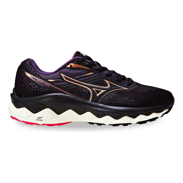 Tênis De Corrida Wave Way 5 Cabedal Tecido Knit Mizuno Tênis De Corrida Wave Way 5 Cabedal Tecido Knit Mizuno