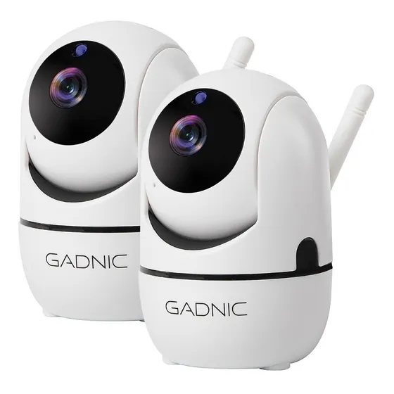 Kit 2 Cámaras Seguridad Gadnic Ip Wifi Full Hd Motorizadas Vision