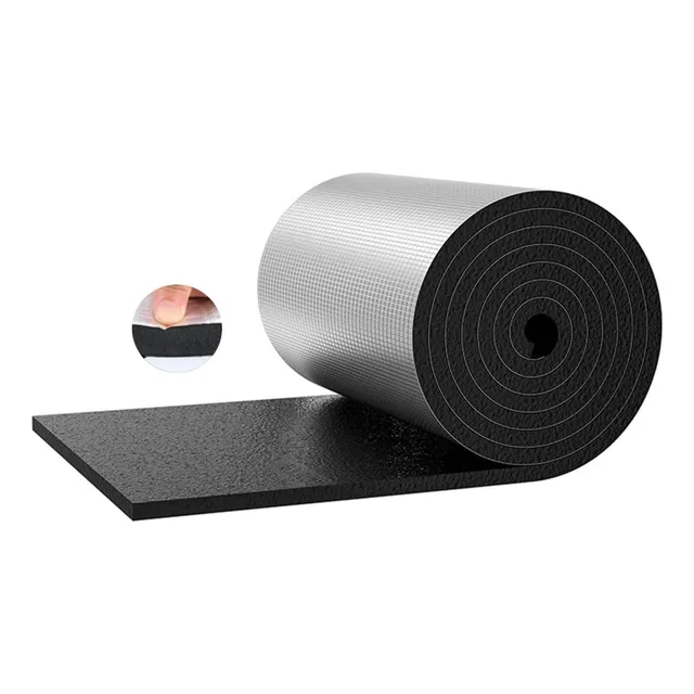 Algodón Espuma Aislante Acústico De Aluminio Autoadhesiva5mm