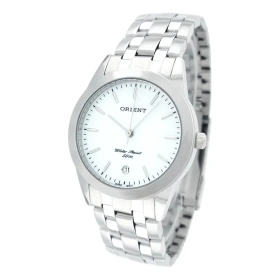 Relógio Orient Masculino e Feminino Mbss1004 B1sx Aço Pequeno Analógico