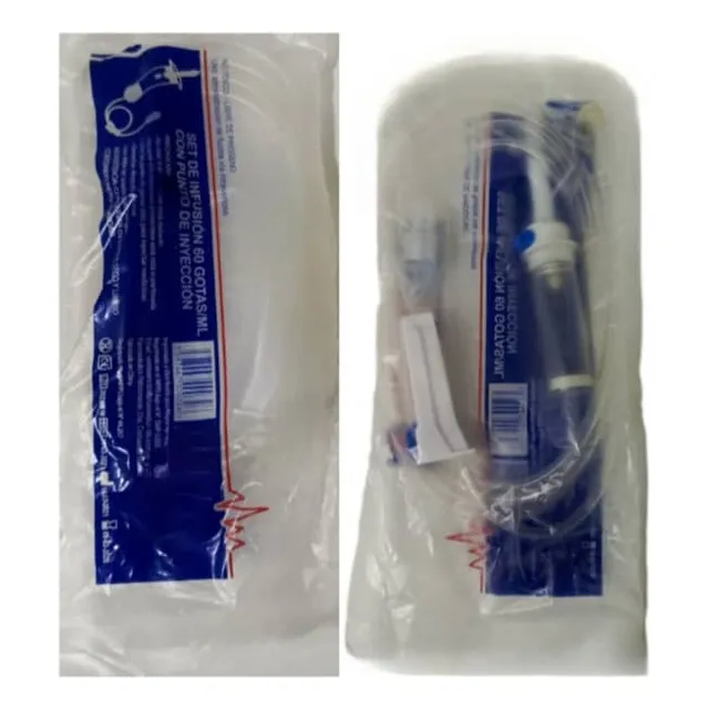 Set De Infusion Intravenosa (microgotero ) X4 Unidades