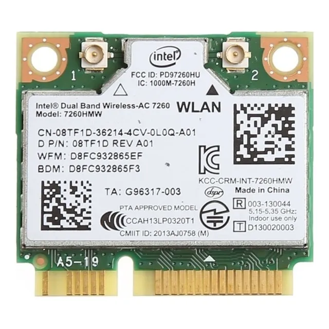 Tarjeta Mini Pci-e Inalámbrica 4.0 Compatible Con Bluetooth