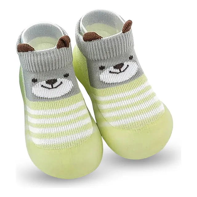 Zapatillas / Medias Antideslizante Para Bebés, Niños Y Niñas