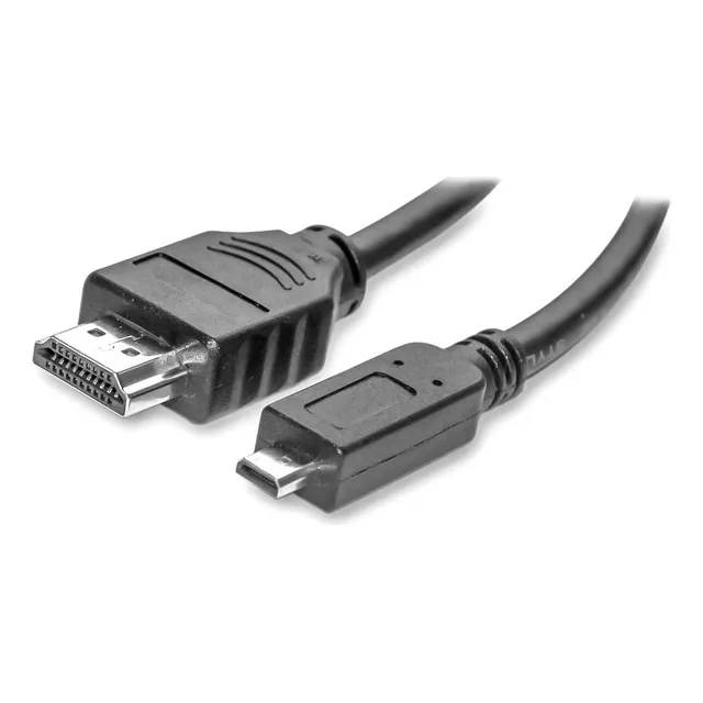 Cabo 1,50m Hdmi Micro-d Compatível Sony A7m2 Ilce-6000