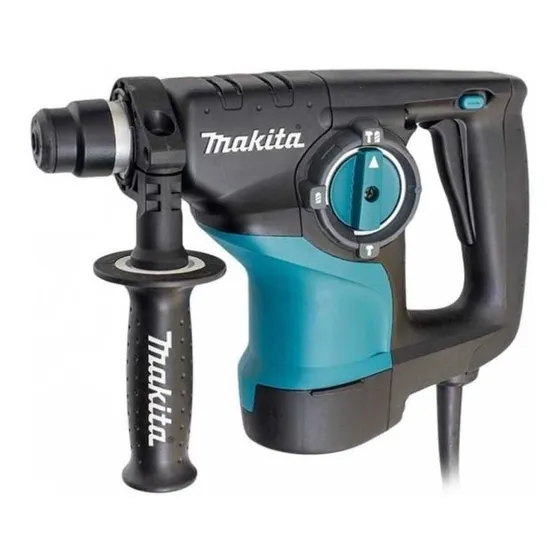 Rotomartillo electroneumático Makita HR2810 turquesa con 800W de potencia 220V