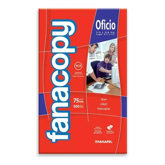 Papel Fanacopy Oficio