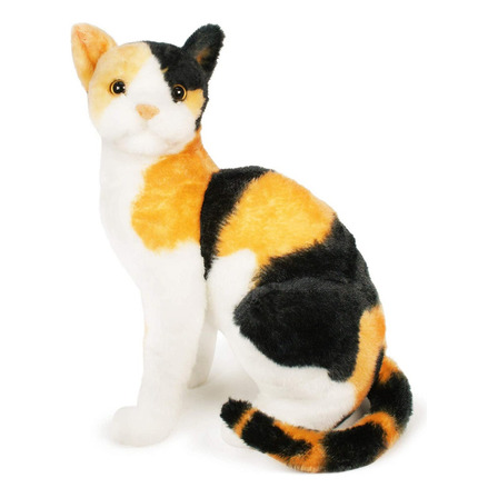 Gato De Peluche Calicó Tamaño Real Tierno Alta Calidad Viahart Gato De Peluche Calicó Tamaño Real Tierno Alta Calidad Viahart