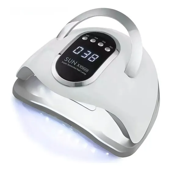Lampara Uv 280w 45 Led Cabina Seca Uñas Manos Pies Gel Timer Color Blanco