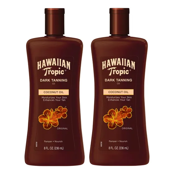Aceite Hidratante Para El Cuidado Solar Hawaiian Tropic Dark