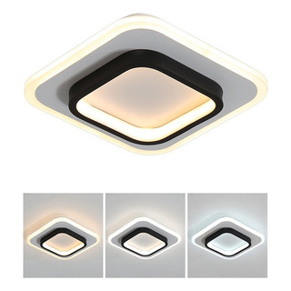 Lámpara De Techo Led Curva Moderna Para Hogar Tricolor Lámpara De Techo Led Curva Moderna Para Hogar Tricolor