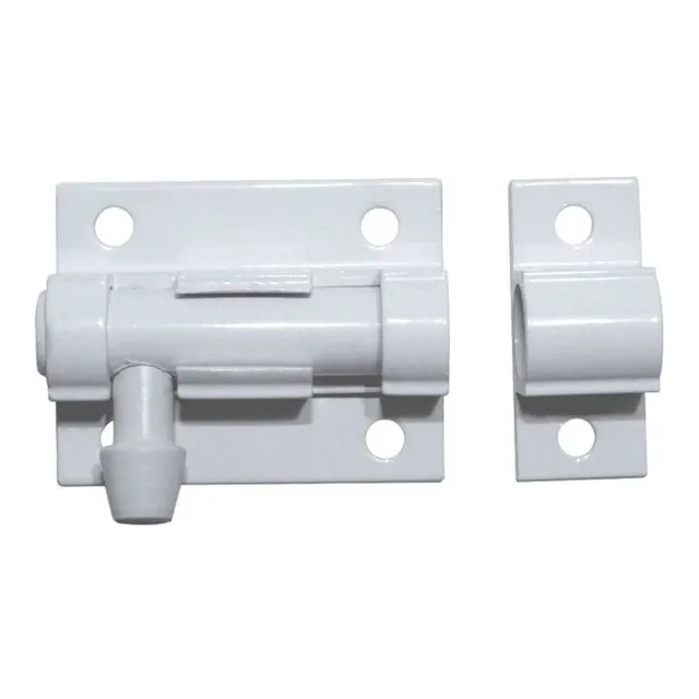 Trinco Ferrolho Redondo Fecho Aluminio 5,4cm Envio Imediato