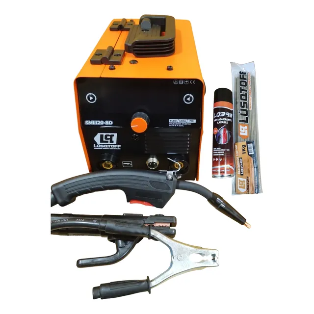 Soldadora Inverter Dual Mma/mig Lusqtoff 120amp + Aerosol