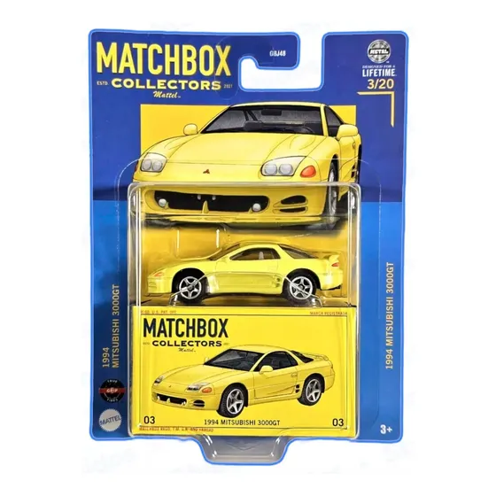 Matchbox Mitsubishi Escala 1/64 Mide 7 Cm Ruedas De Goma
