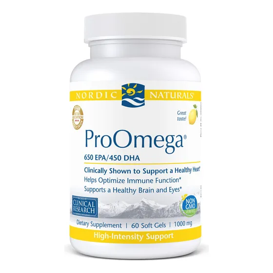 Suplemento Nordic Naturals Proomega 60 Soft Gels 1280mg