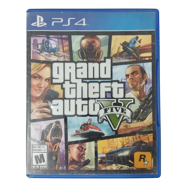 Gta 5 Grand Theft Auto Ps4 Fisico Rockstar Envios