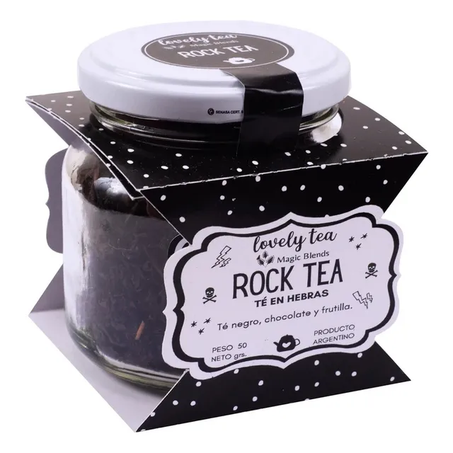 Té En Hebras Rock Tea Frasco  X  30 Gr - Lovely Tea