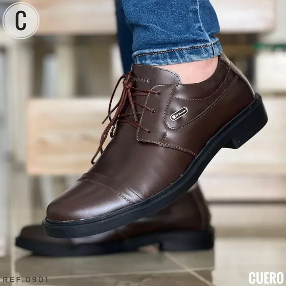 Zapatos Casuales Para Caballero Miami En Cuero