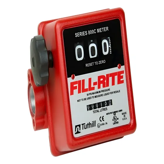 Medidor De Flujo Mecánico En Litros De 1 Fill-rite 807cl1