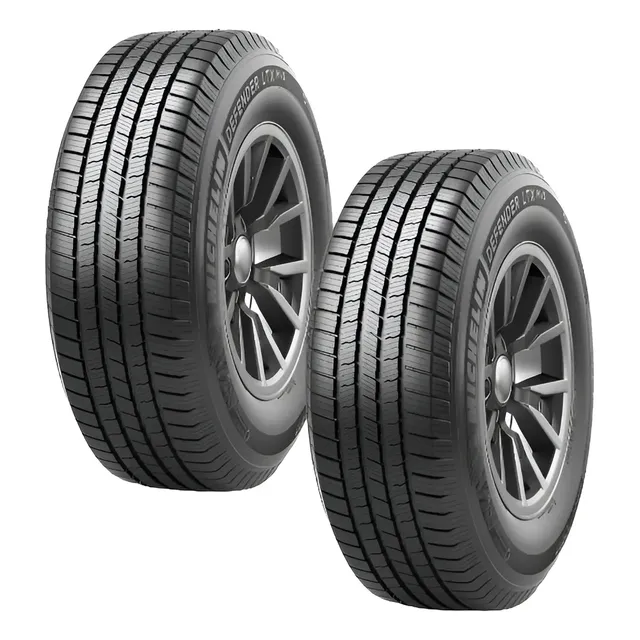 Kit 2 Llantas 245/75r17 121/118r Michelin Defender Ltx