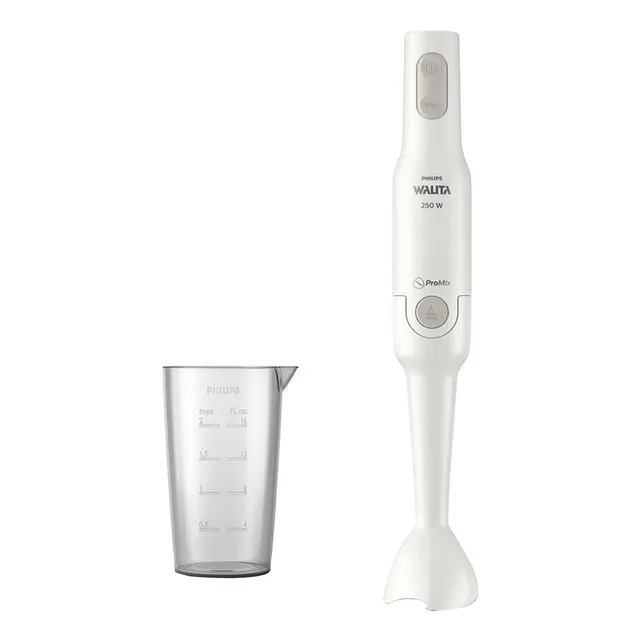 Mixer Processador De Alimentos Philips Walita Ri2530 Pro Mix 250w Branco 220v Mixer Processador De Alimentos Philips Walita Ri2530 Pro Mix 250w Branco 220v