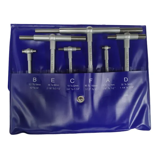Juego T Comparador King Task De 8-150mm 6 Piezas