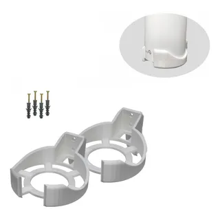 2 X Suporte De Parede P/ Roteador Tp-link Deco Mesh X20 X60 2 X Suporte De Parede P/ Roteador Tp-link Deco Mesh X20 X60