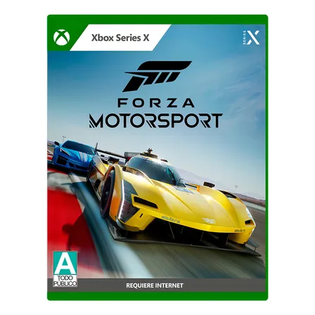 Forza Motorsport Xbox Series X Spanish Mexico Bluray