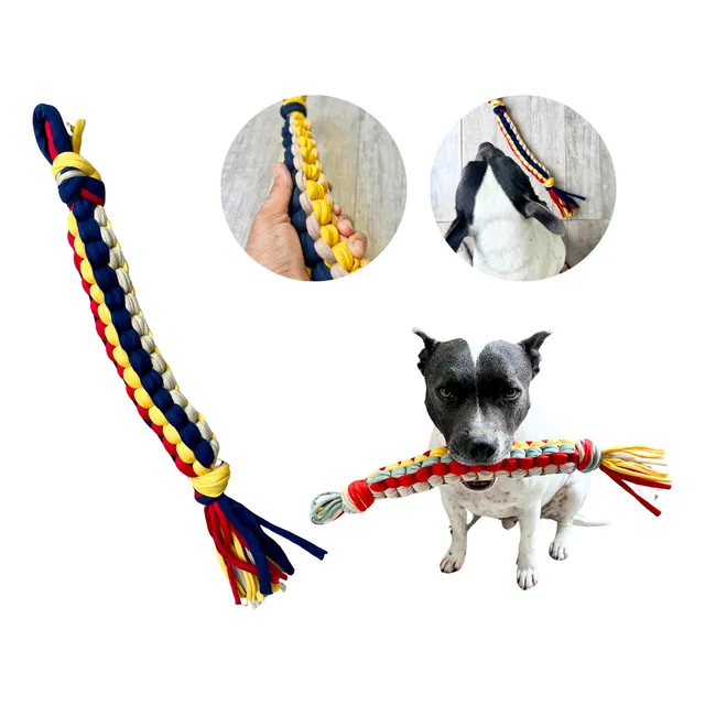 Juguete Soga Resistente Para Tironear Perro Grande