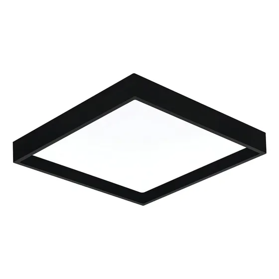 Stl23905pto/30 - Plafon Deep 28w 3000k 35cm Preto - Stella