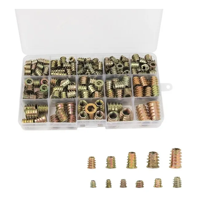230 Tuerca Inserto Encastre Hilo M4 A M10 Mueble Madera Uss