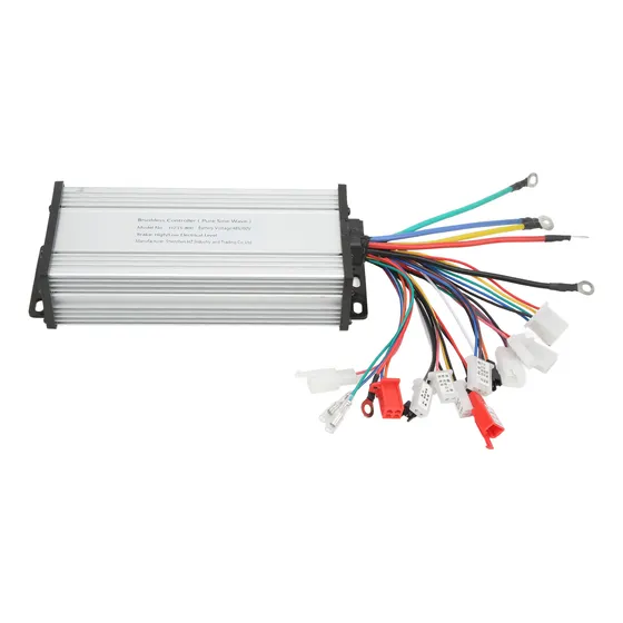 Motor Sem Escova De Controlador Senoidal 48v 60v 800w Para E