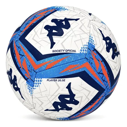 Bola De Futebol Society Kappa Player Jogo Azul