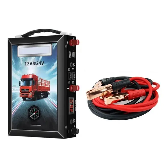 Arrancador Inalámbrico Cargador 12/24v 1600a Camion Maq Vial