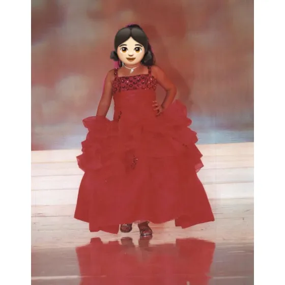 Vestido Niña, Cortejo, Concurso, Reina De Carnaval.