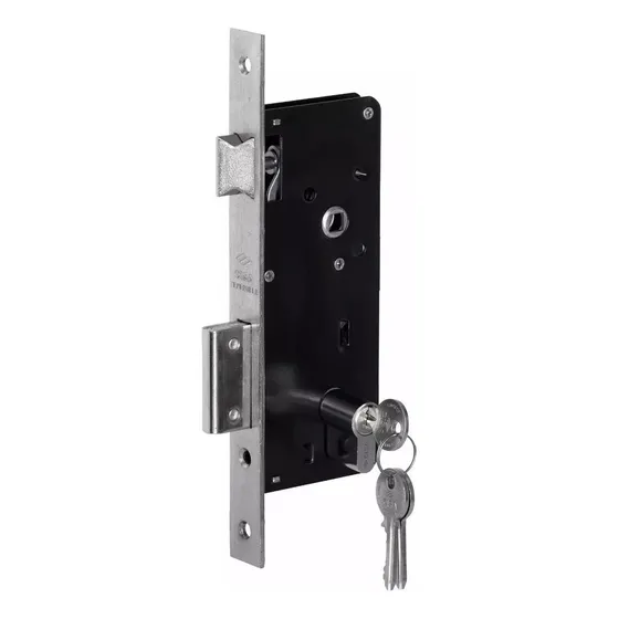 Cerradura De Embutir Cisa 83 Con 3 Llaves 45 Mm 