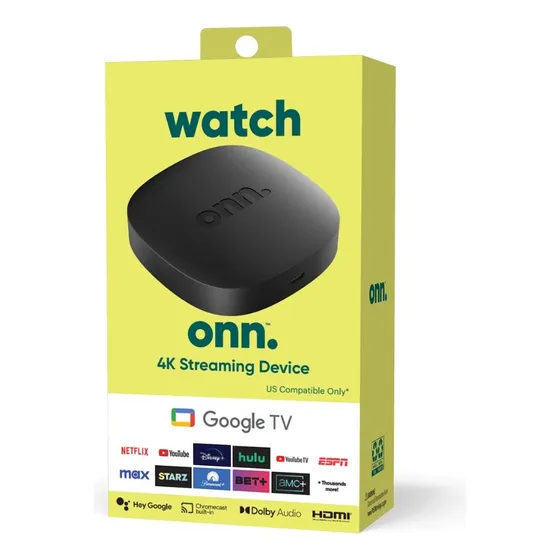 Watch Onn Google Tv 4k Streaming Box Modelo Nuevo