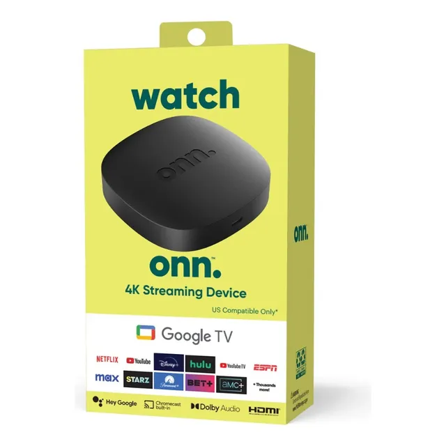 Watch Onn Google Tv 4k Streaming Box Modelo Nuevo