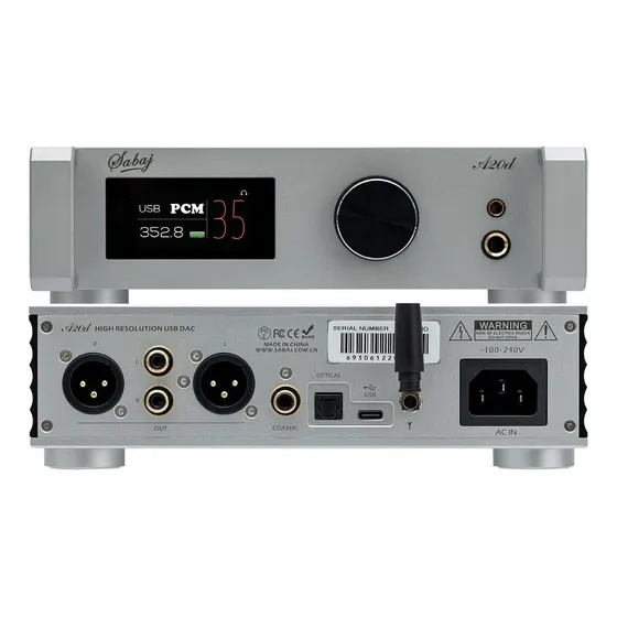 Sabaj Amplificador Auricular Dac A20d Version 2022 Ldac Aptx