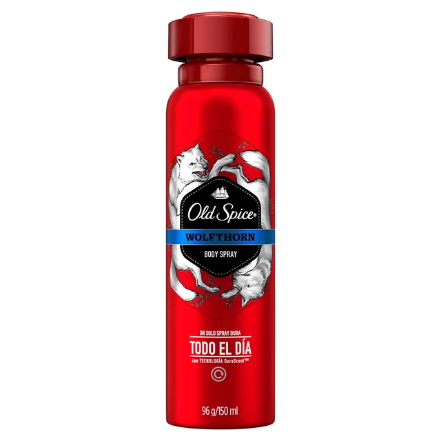 Desodorante Spray Old Spice Wolfthorn 150 Ml Pack X 3 Und