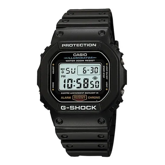 Reloj Casio G-shock Illuminator Original Dw-5600e-1v E-watch
