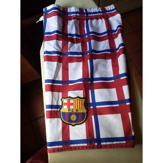 Short / Bermuda Fcb Original  Talla 10/12 Us $25,00