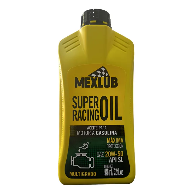 Aceite Mineral Mexlub 20w-50 9.46l Plástico 1u