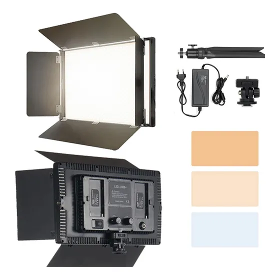 De luz led Vedo LED-U800PLUS cor branco frio com estrutura Preto 127/220V