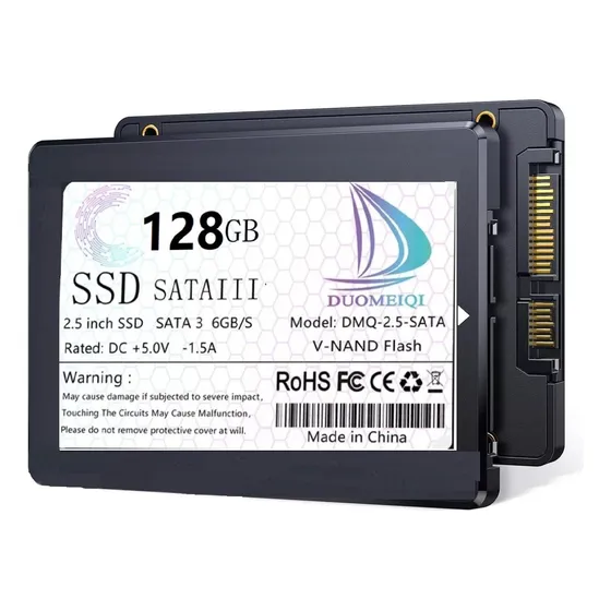 Disco Sólido Ssd Interno Duomeiqi Sata 128gb Para Laptop Pc Color Negro