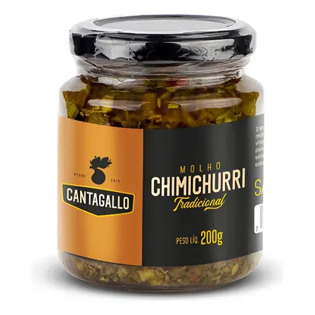 Molho Chimichurri Tradicional Cantagallo 200g - Argentino