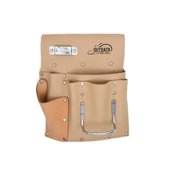 Ox Tools Gama Producto Piel Gamuza (bolsa Yeso 6 Bolsillos)