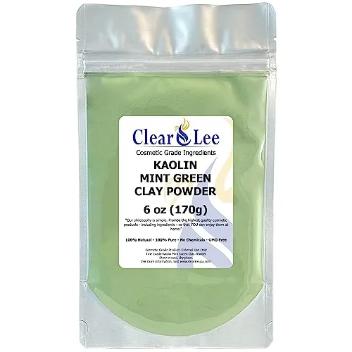 Clearlee Kaolin Polvo De Grado Cosmético De Arcilla 3671x